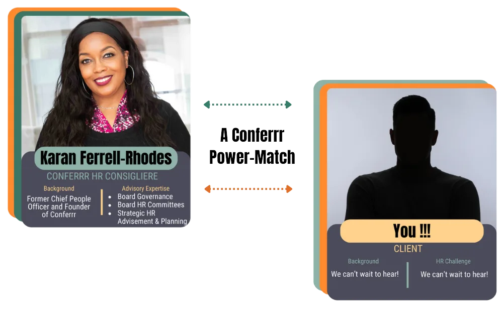 Conferrr PowerMatch_ Board advisory for HR initiatives_Karan Ferrell Rhodes
